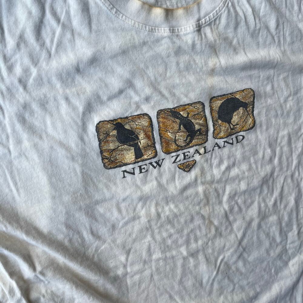 VINTAGE NEW ZEALAND SHIRT 90S XL NOVELTY TOURISM